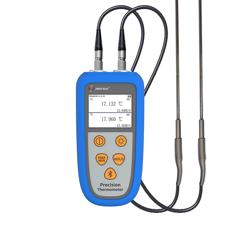 224RTD Handheld Dual Channel Thermometer PT100 Inputs 2channel